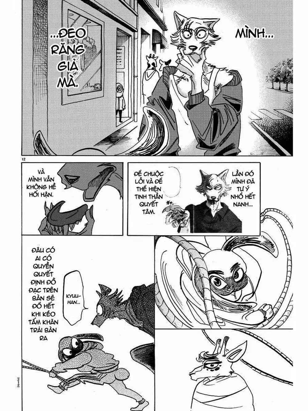 Truyện Tranh Bởi Vì Chúng Ta Đều Là Những Ngôi Sao - Beastars trang 10