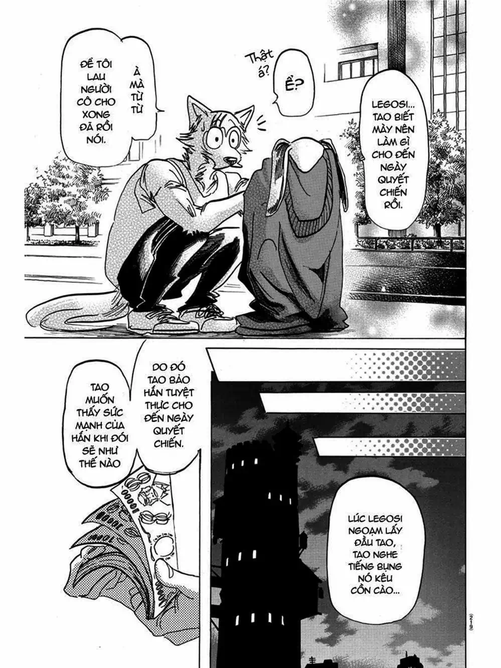 Truyện Tranh Bởi Vì Chúng Ta Đều Là Những Ngôi Sao - Beastars trang 10