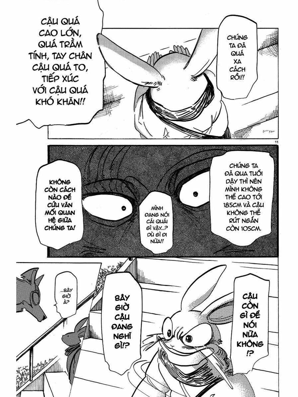 Truyện Tranh Bởi Vì Chúng Ta Đều Là Những Ngôi Sao - Beastars trang 10