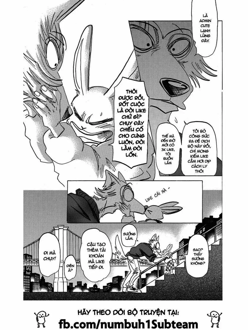 Truyện Tranh Bởi Vì Chúng Ta Đều Là Những Ngôi Sao - Beastars trang 10