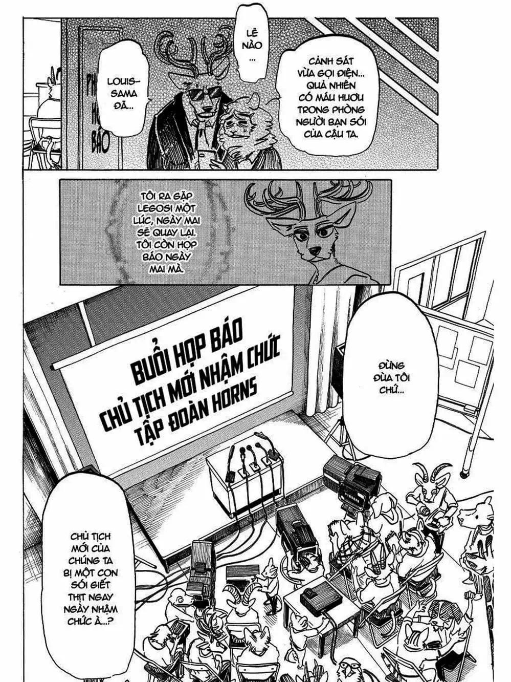 Truyện Tranh Bởi Vì Chúng Ta Đều Là Những Ngôi Sao - Beastars trang 10