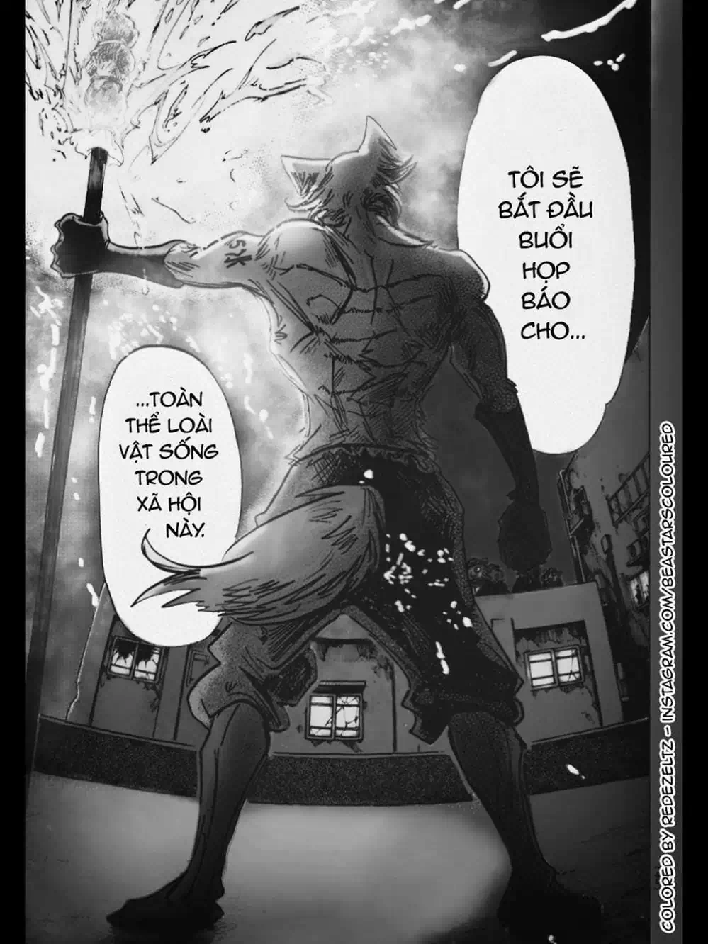 Truyện Tranh Bởi Vì Chúng Ta Đều Là Những Ngôi Sao - Beastars trang 10