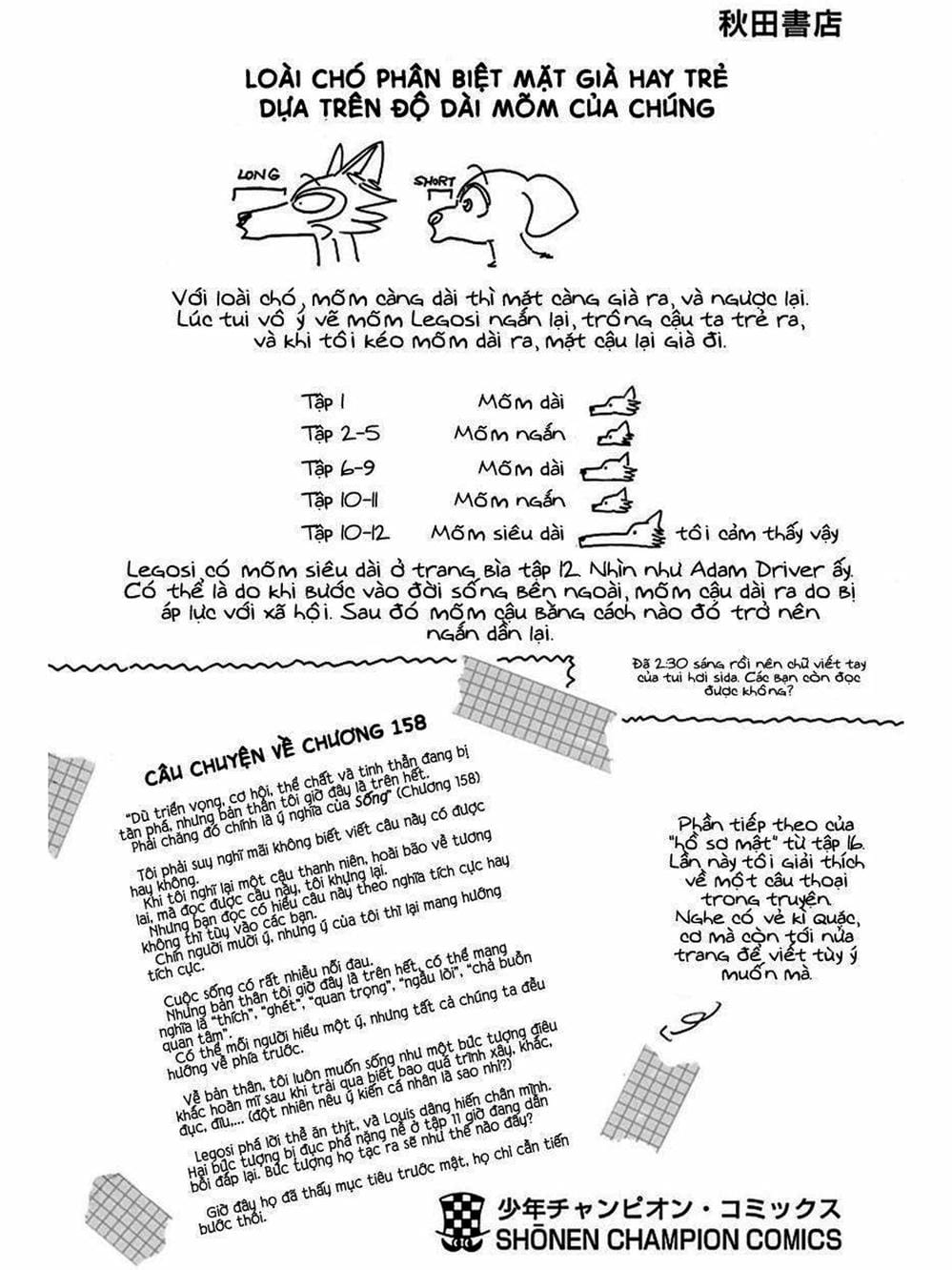 Truyện Tranh Bởi Vì Chúng Ta Đều Là Những Ngôi Sao - Beastars trang 10