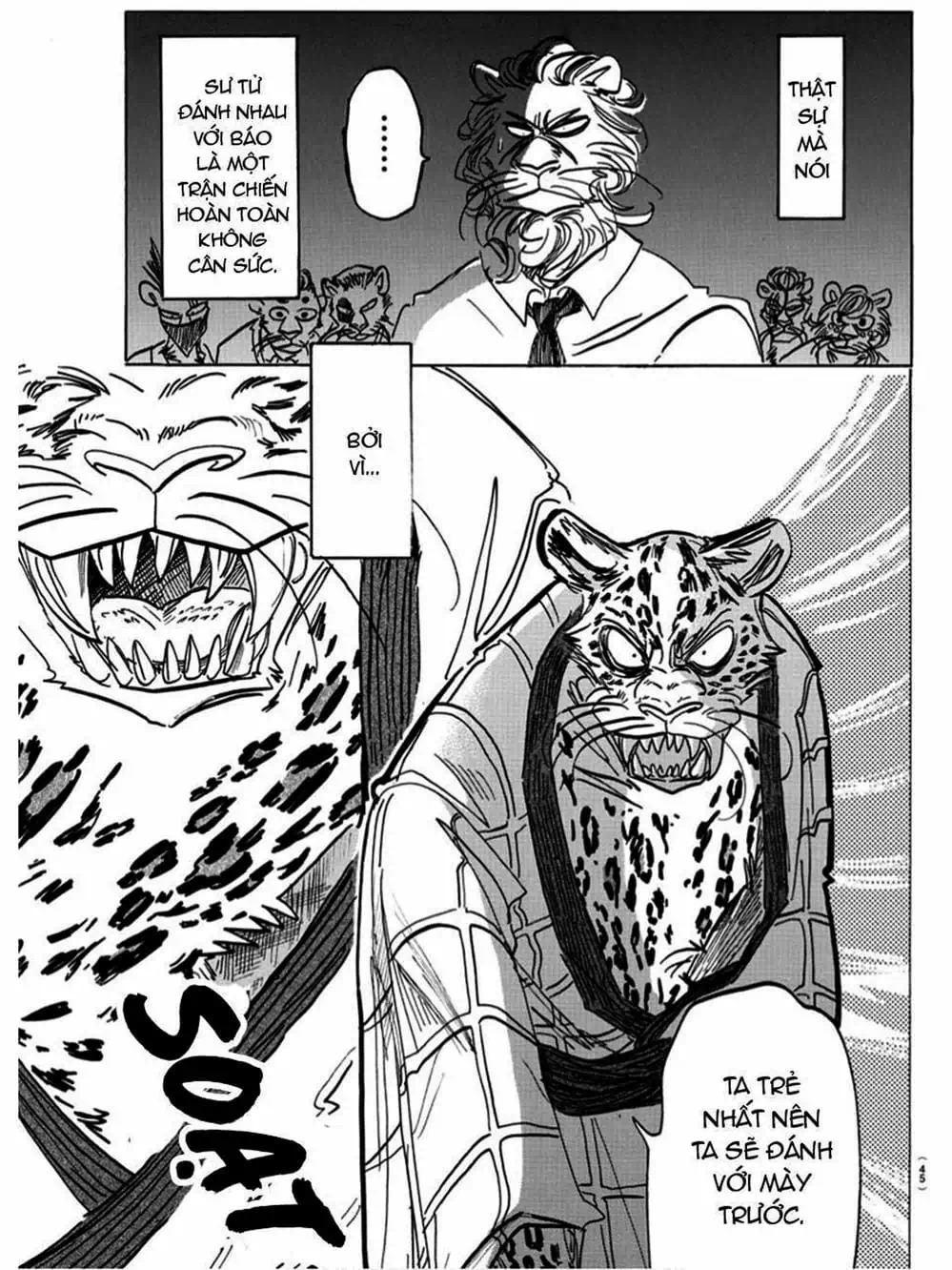 Truyện Tranh Bởi Vì Chúng Ta Đều Là Những Ngôi Sao - Beastars trang 10