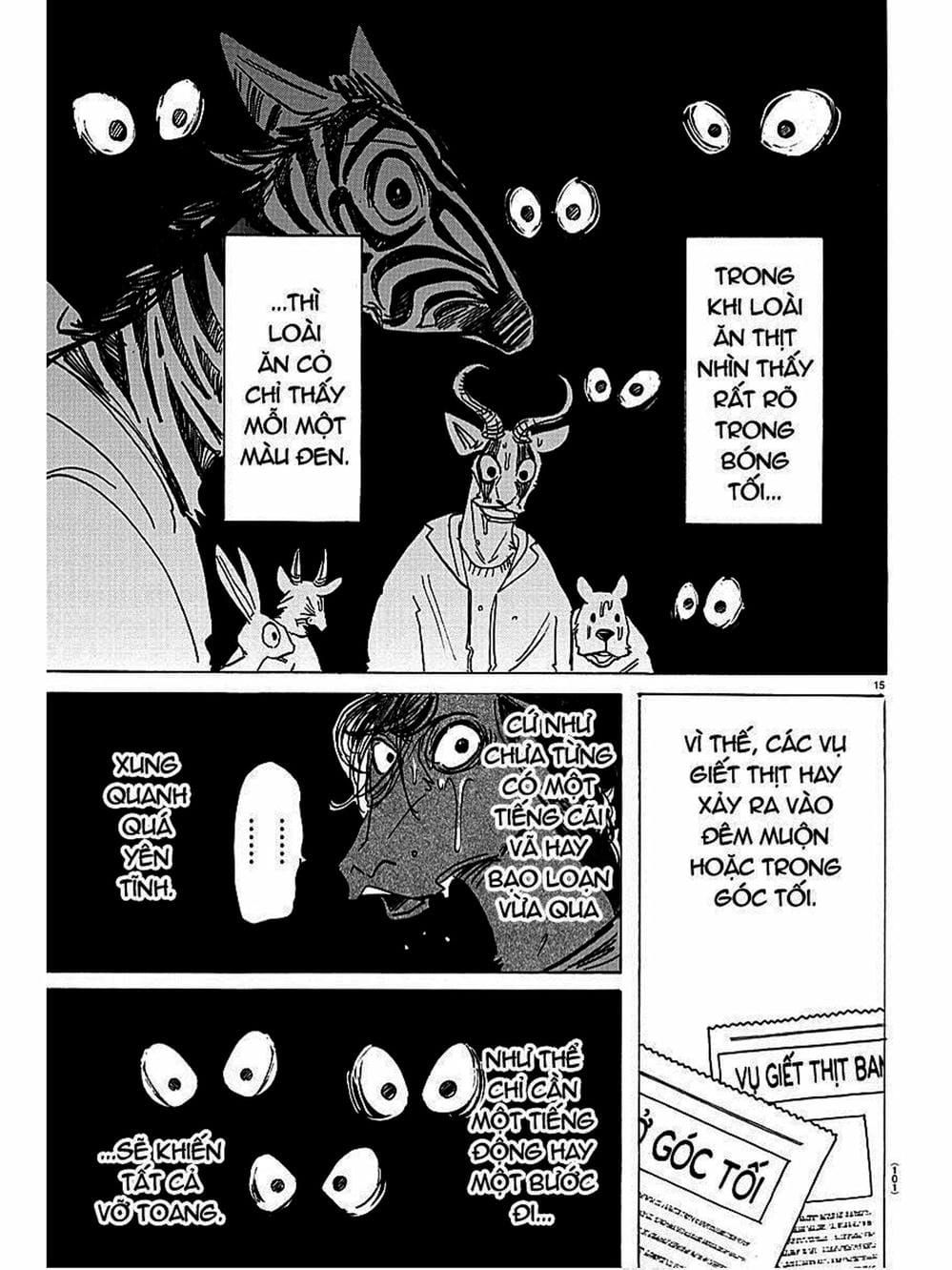 Truyện Tranh Bởi Vì Chúng Ta Đều Là Những Ngôi Sao - Beastars trang 10
