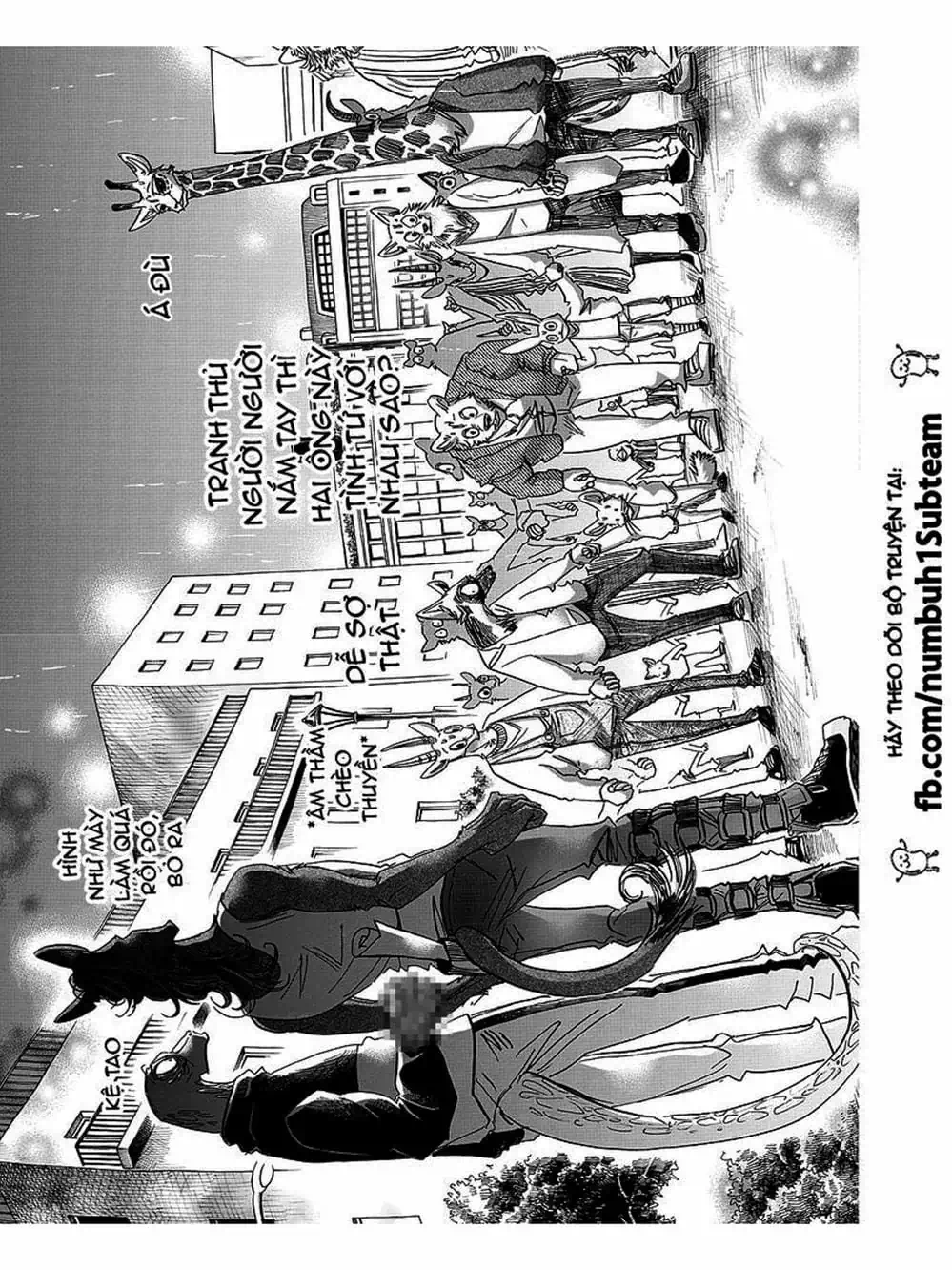 Truyện Tranh Bởi Vì Chúng Ta Đều Là Những Ngôi Sao - Beastars trang 10