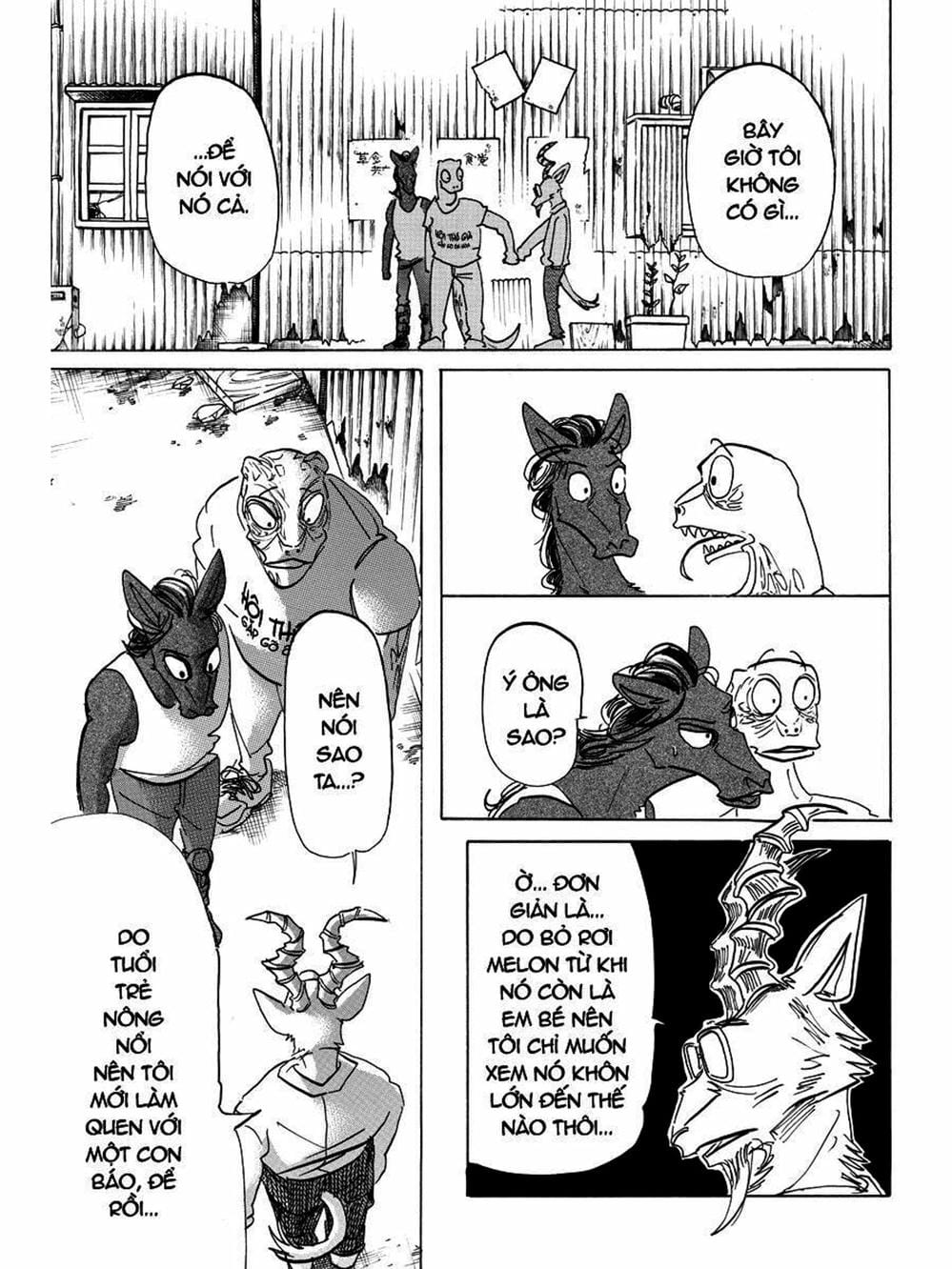 Truyện Tranh Bởi Vì Chúng Ta Đều Là Những Ngôi Sao - Beastars trang 10