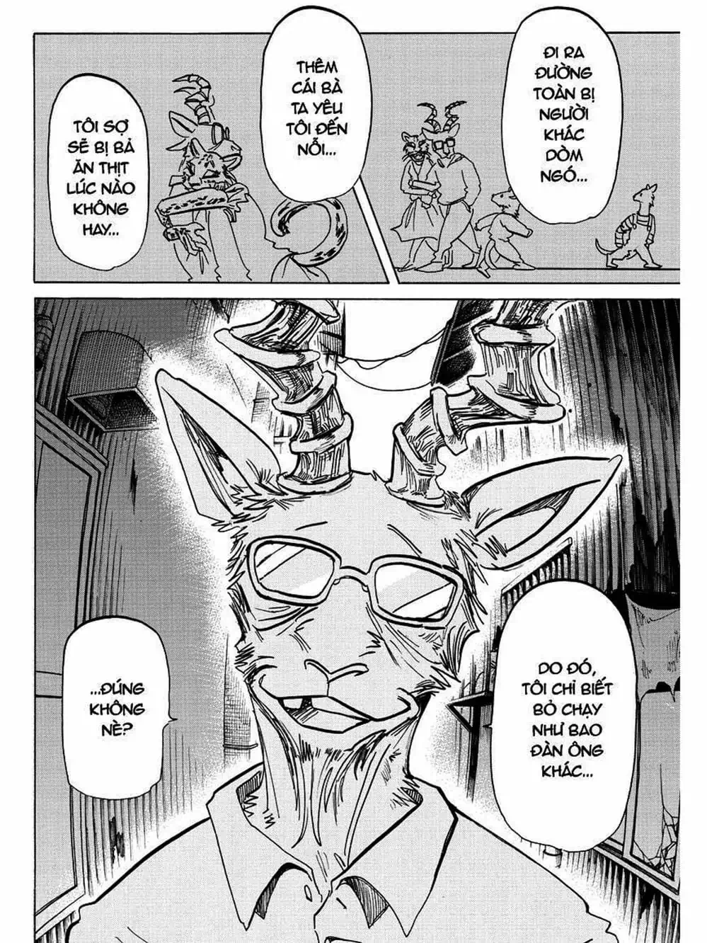 Truyện Tranh Bởi Vì Chúng Ta Đều Là Những Ngôi Sao - Beastars trang 10