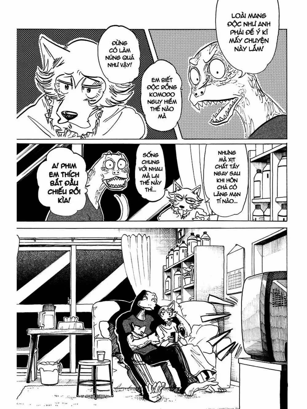 Truyện Tranh Bởi Vì Chúng Ta Đều Là Những Ngôi Sao - Beastars trang 10