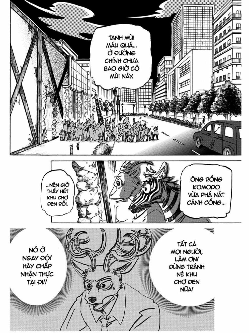 Truyện Tranh Bởi Vì Chúng Ta Đều Là Những Ngôi Sao - Beastars trang 10