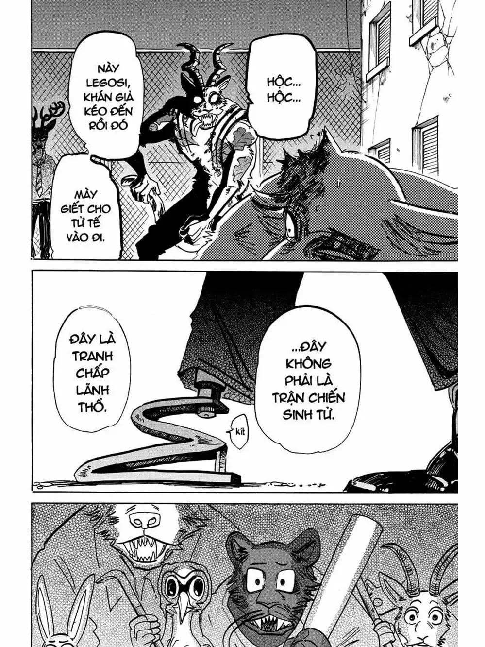 Truyện Tranh Bởi Vì Chúng Ta Đều Là Những Ngôi Sao - Beastars trang 10