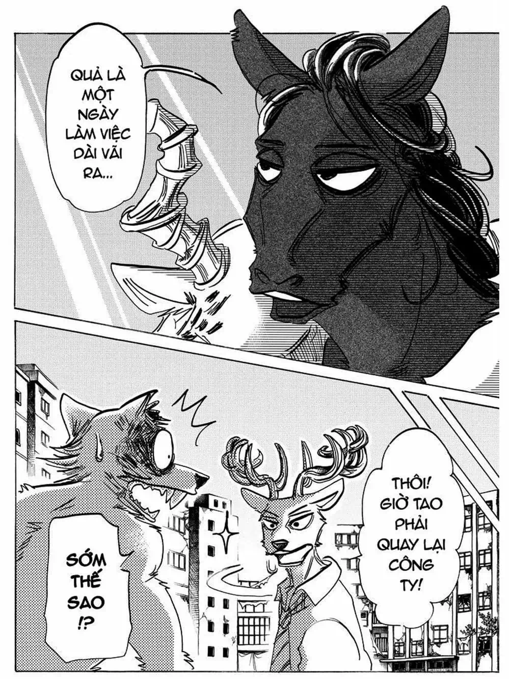 Truyện Tranh Bởi Vì Chúng Ta Đều Là Những Ngôi Sao - Beastars trang 10