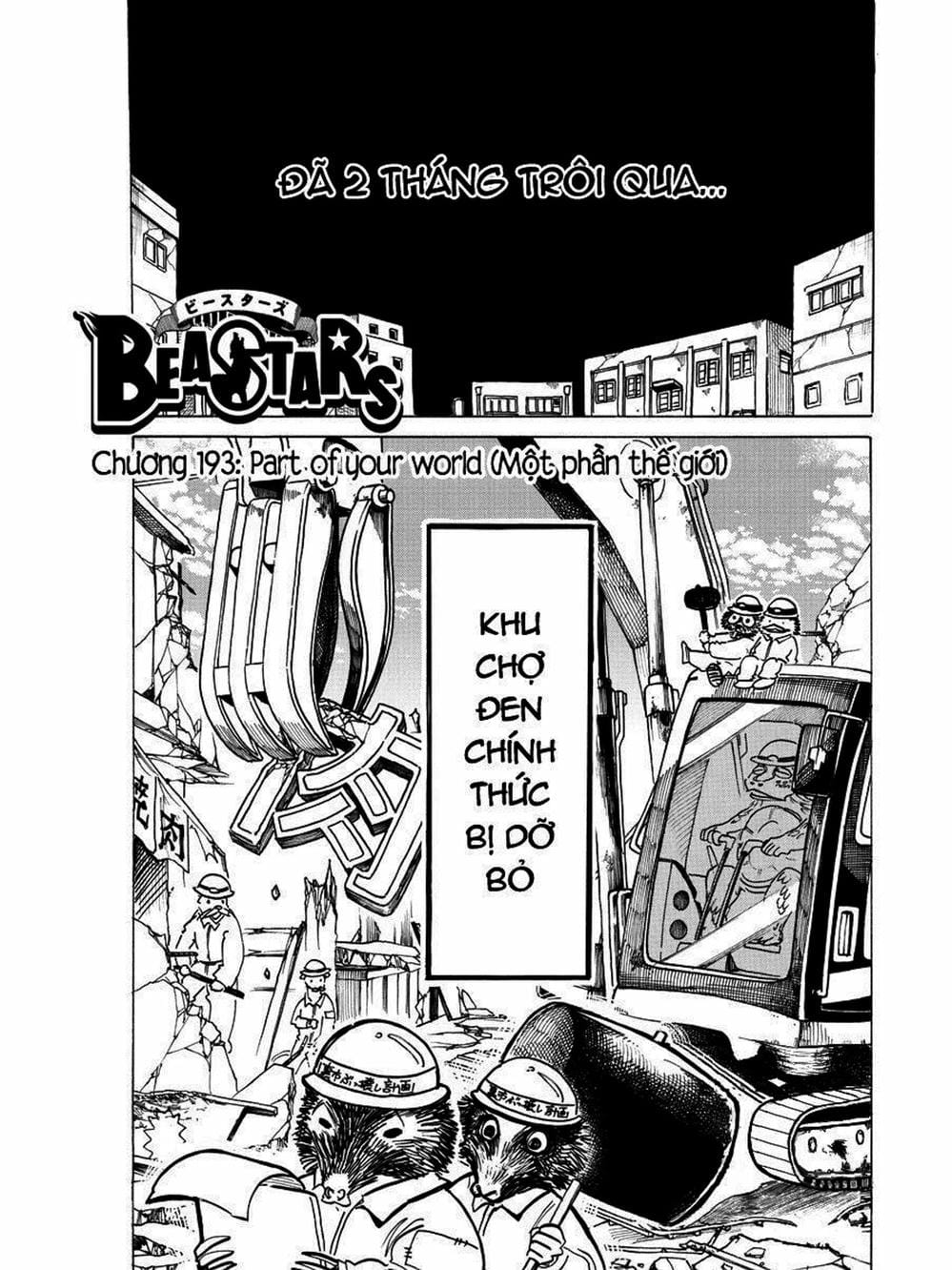 Truyện Tranh Bởi Vì Chúng Ta Đều Là Những Ngôi Sao - Beastars trang 10