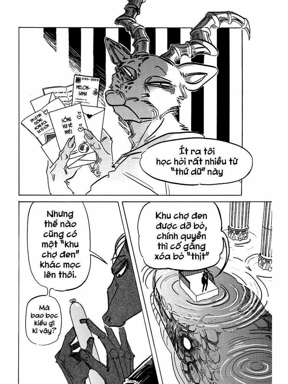 Truyện Tranh Bởi Vì Chúng Ta Đều Là Những Ngôi Sao - Beastars trang 10