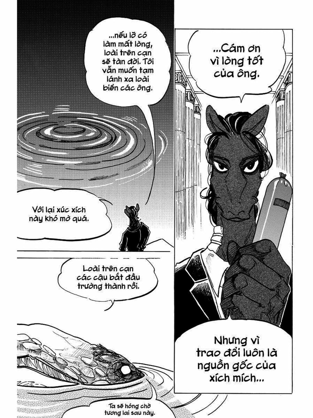 Truyện Tranh Bởi Vì Chúng Ta Đều Là Những Ngôi Sao - Beastars trang 10