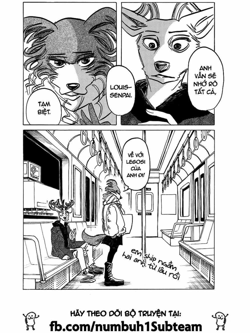 Truyện Tranh Bởi Vì Chúng Ta Đều Là Những Ngôi Sao - Beastars trang 10