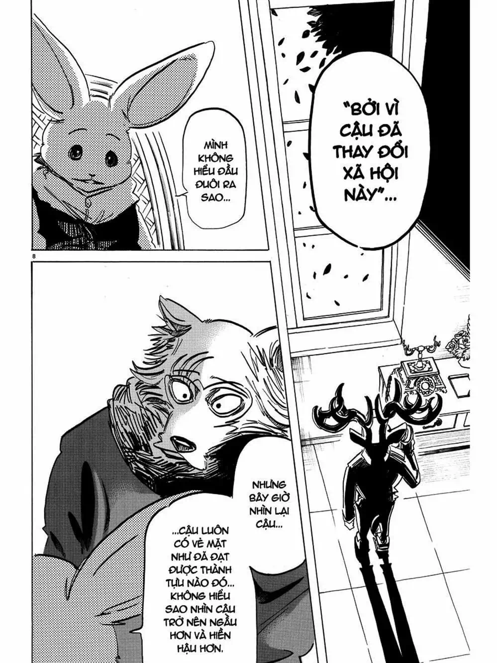 Truyện Tranh Bởi Vì Chúng Ta Đều Là Những Ngôi Sao - Beastars trang 10