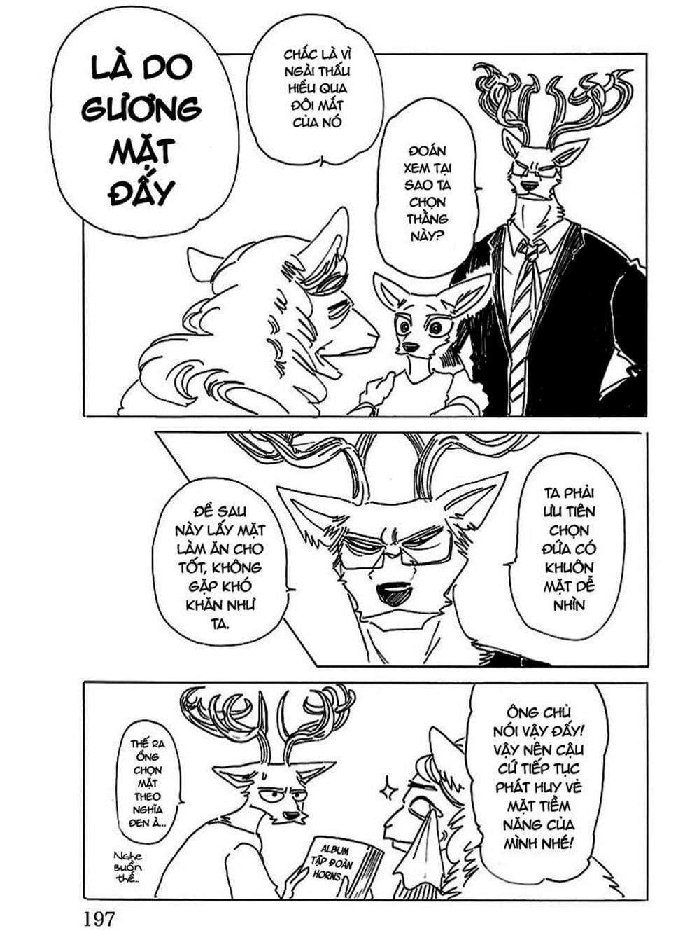 Truyện Tranh Bởi Vì Chúng Ta Đều Là Những Ngôi Sao - Beastars trang 10