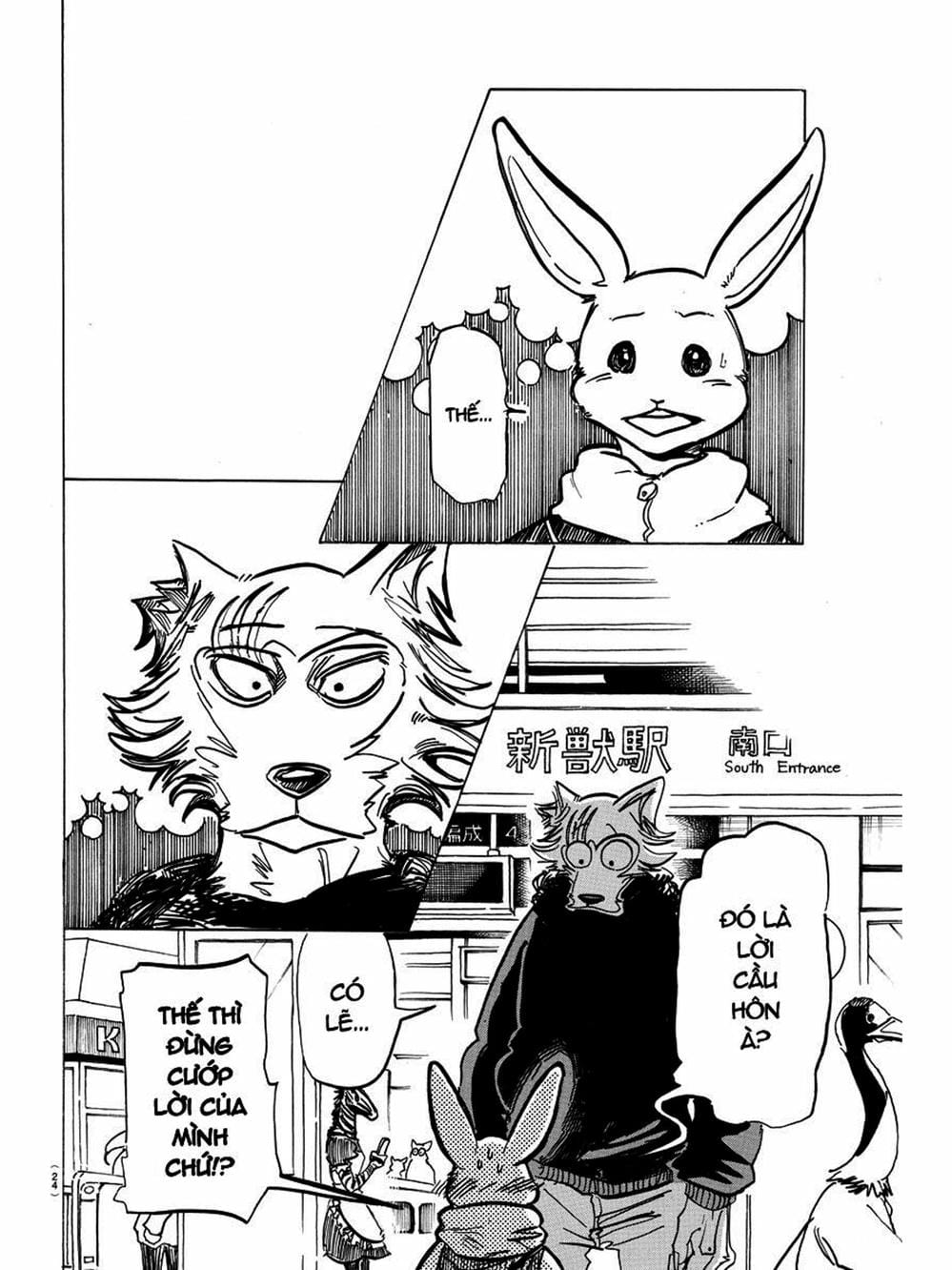 Truyện Tranh Bởi Vì Chúng Ta Đều Là Những Ngôi Sao - Beastars trang 10