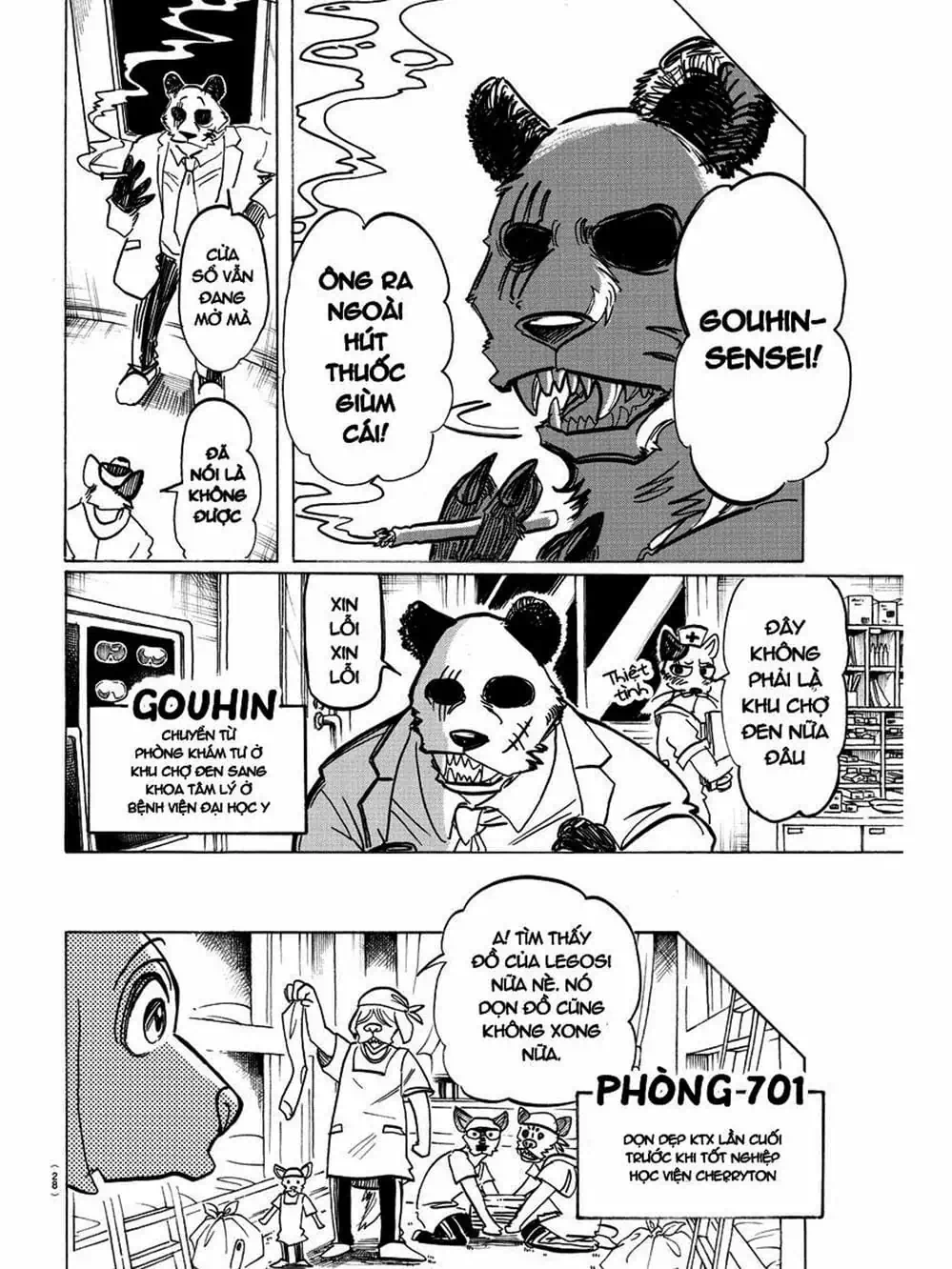 Truyện Tranh Bởi Vì Chúng Ta Đều Là Những Ngôi Sao - Beastars trang 10