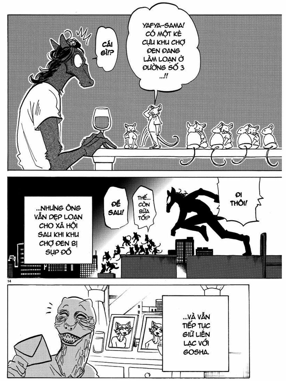 Truyện Tranh Bởi Vì Chúng Ta Đều Là Những Ngôi Sao - Beastars trang 10