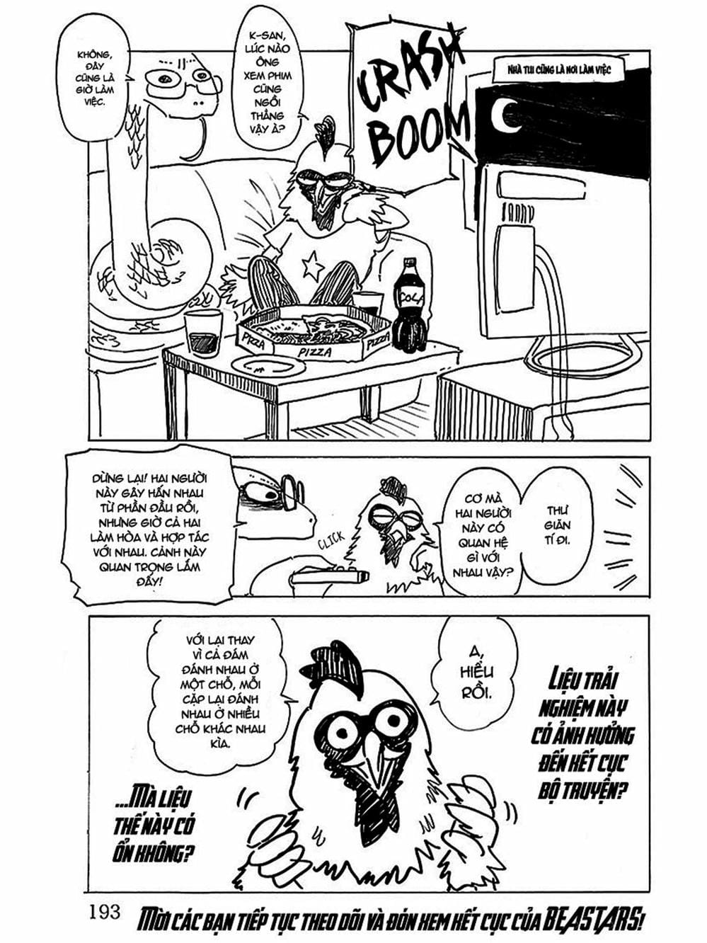 Truyện Tranh Bởi Vì Chúng Ta Đều Là Những Ngôi Sao - Beastars trang 10