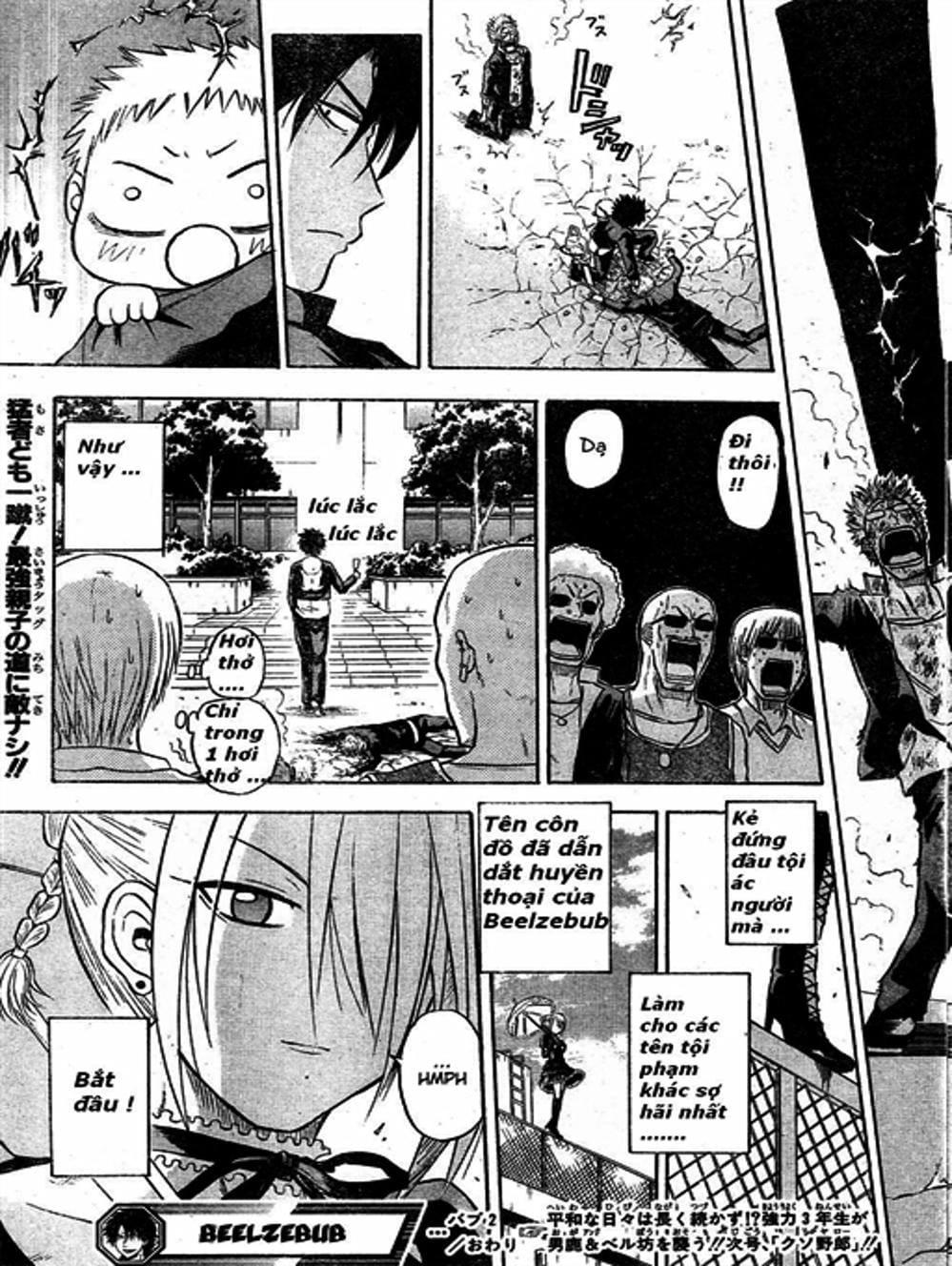 Truyện Tranh Vua Quỷ Beelzebub trang 6