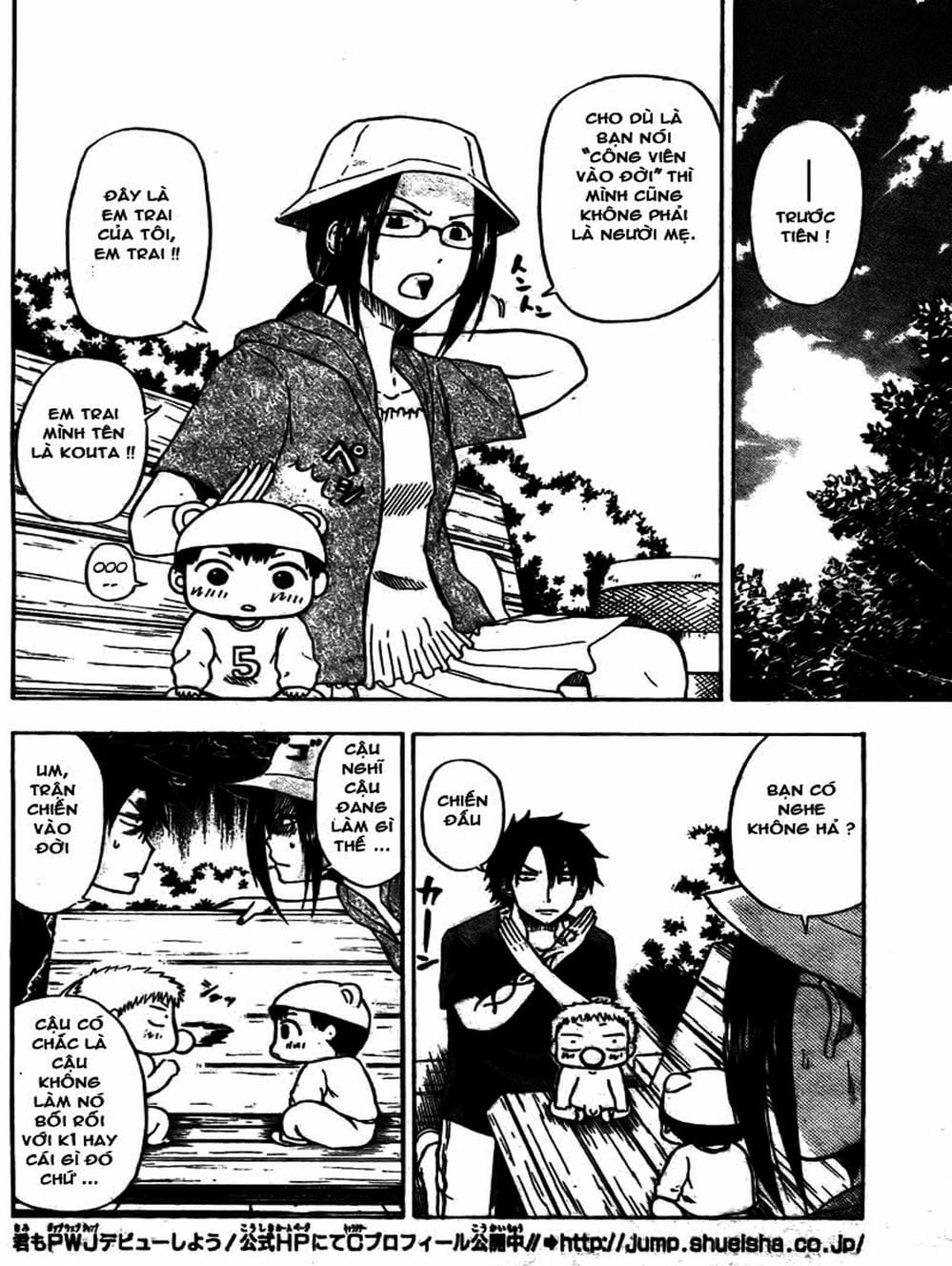 Truyện Tranh Vua Quỷ Beelzebub trang 6