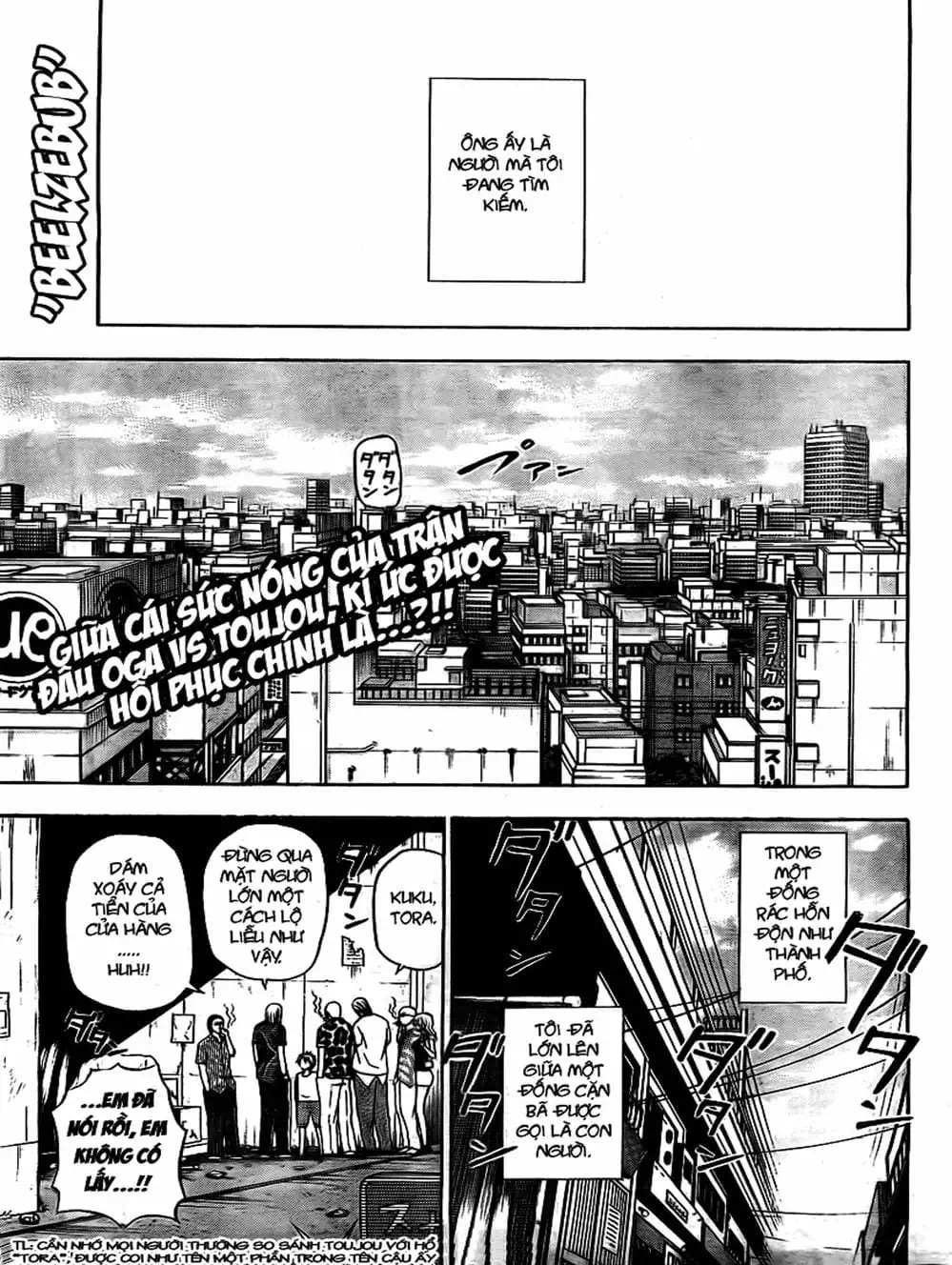 Truyện Tranh Vua Quỷ Beelzebub trang 6