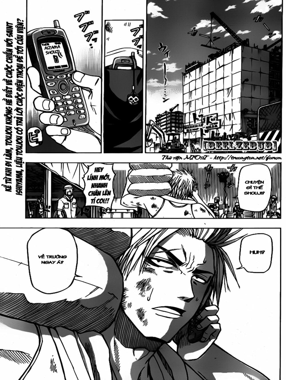 Truyện Tranh Vua Quỷ Beelzebub trang 6