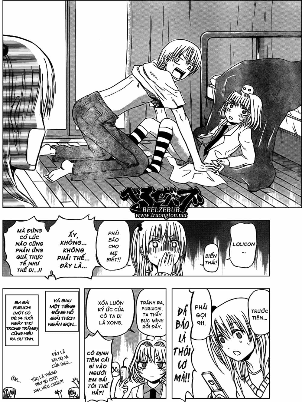 Truyện Tranh Vua Quỷ Beelzebub trang 6