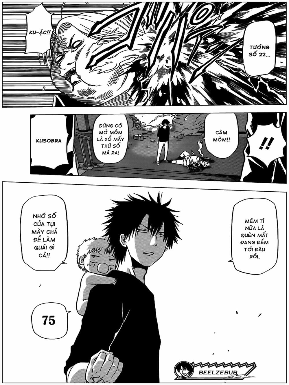 Truyện Tranh Vua Quỷ Beelzebub trang 6