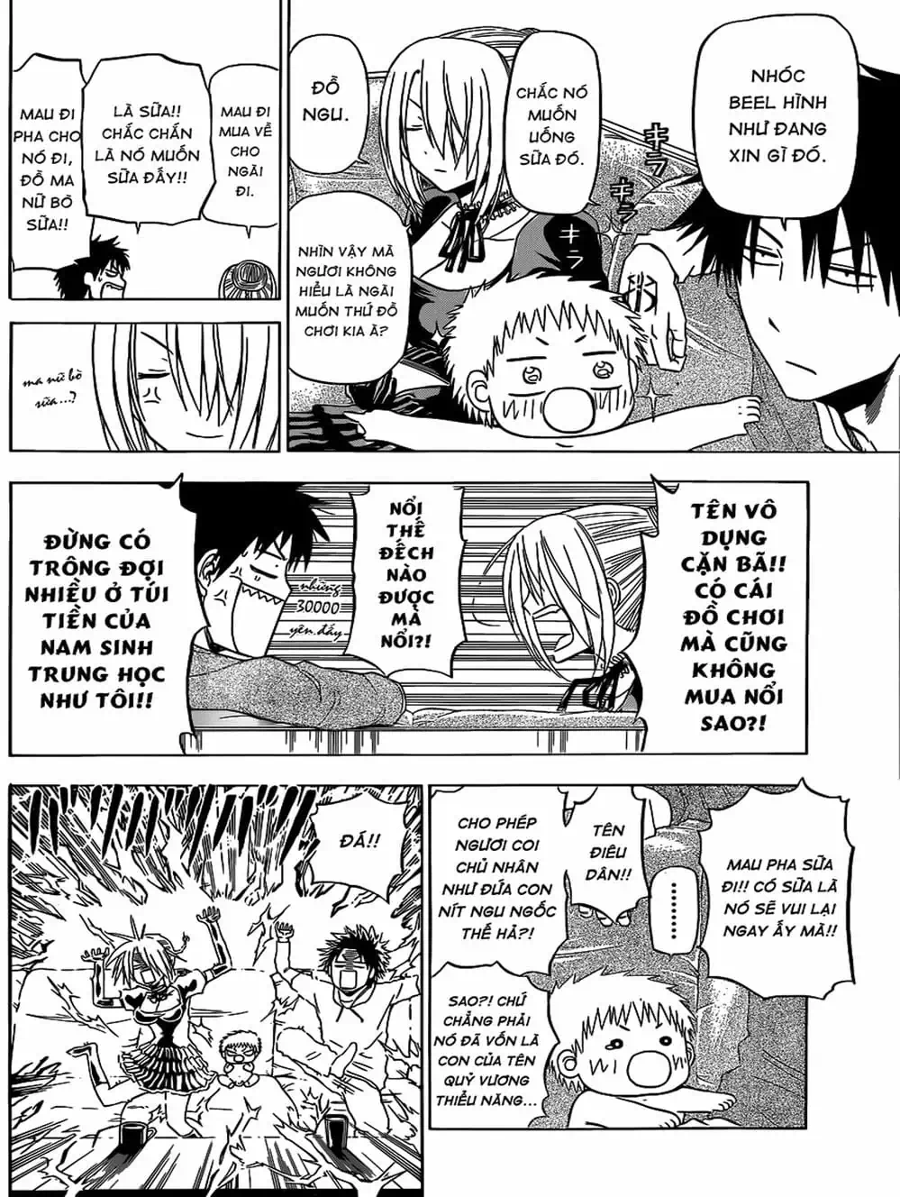 Truyện Tranh Vua Quỷ Beelzebub trang 6