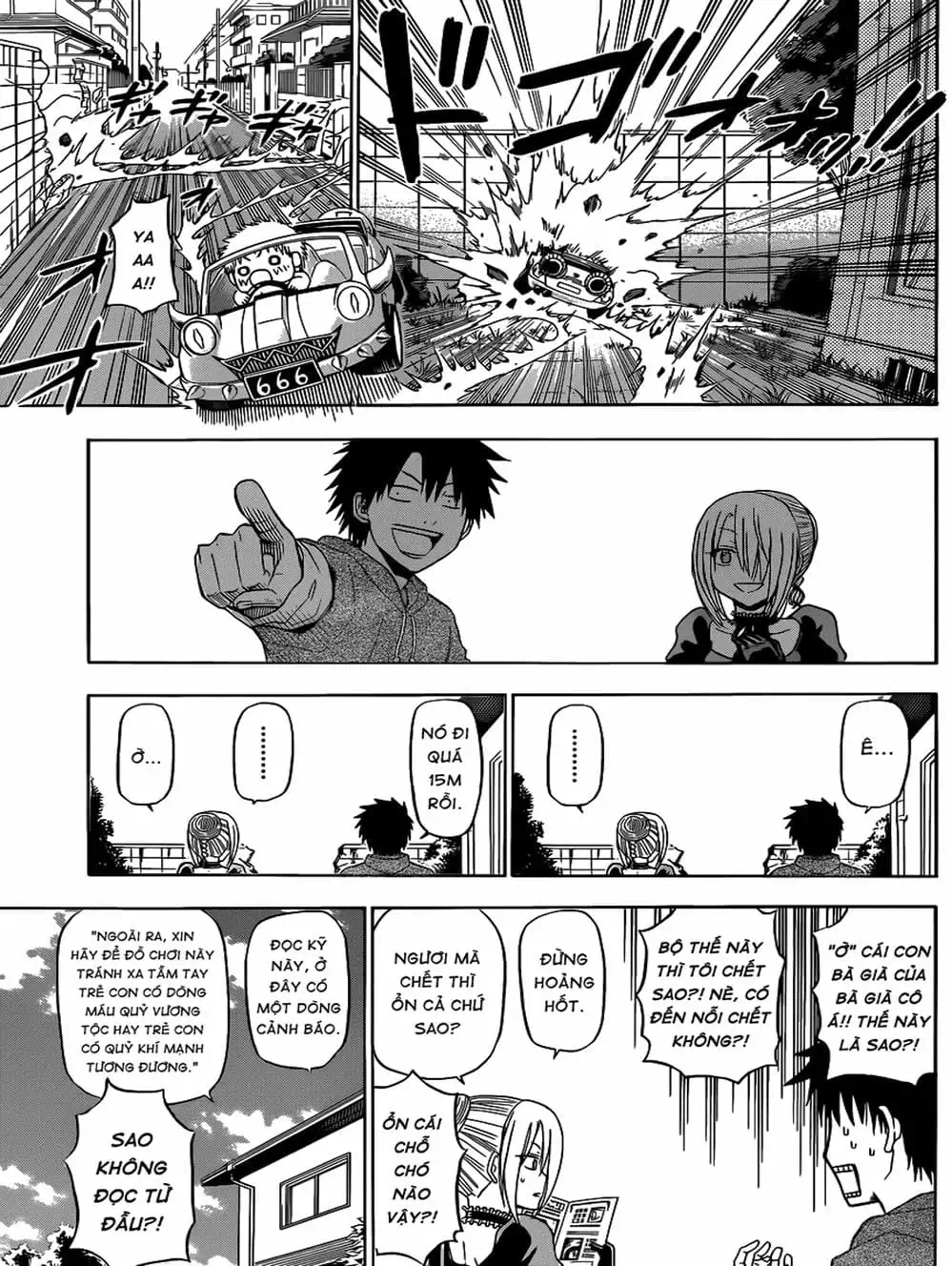 Truyện Tranh Vua Quỷ Beelzebub trang 6