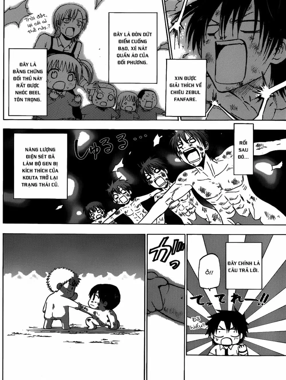 Truyện Tranh Vua Quỷ Beelzebub trang 6