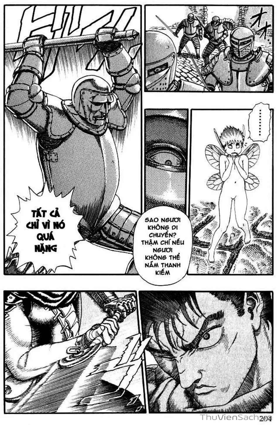 Truyện Tranh Kiếm Sĩ Đen - Berserk trang 9