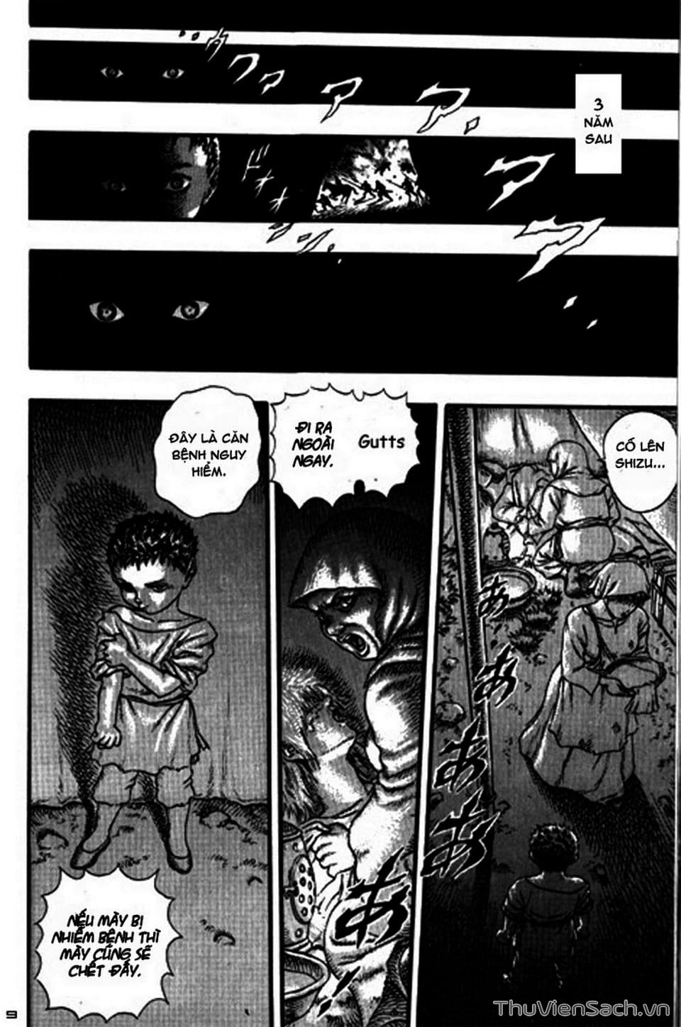 Truyện Tranh Kiếm Sĩ Đen - Berserk trang 9