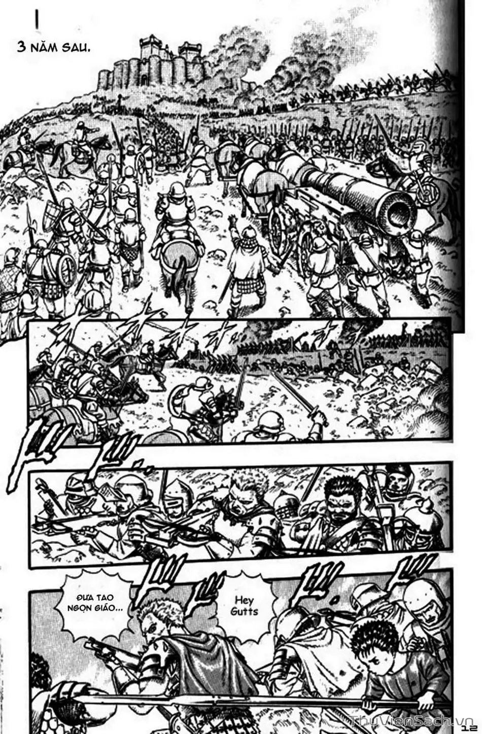 Truyện Tranh Kiếm Sĩ Đen - Berserk trang 9