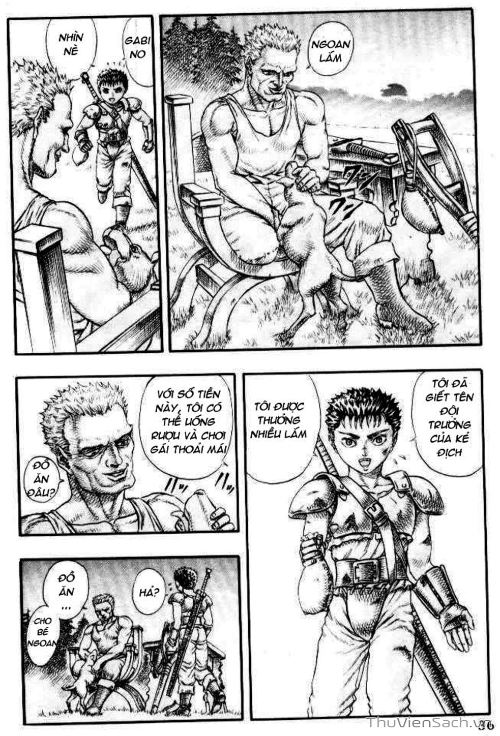 Truyện Tranh Kiếm Sĩ Đen - Berserk trang 9