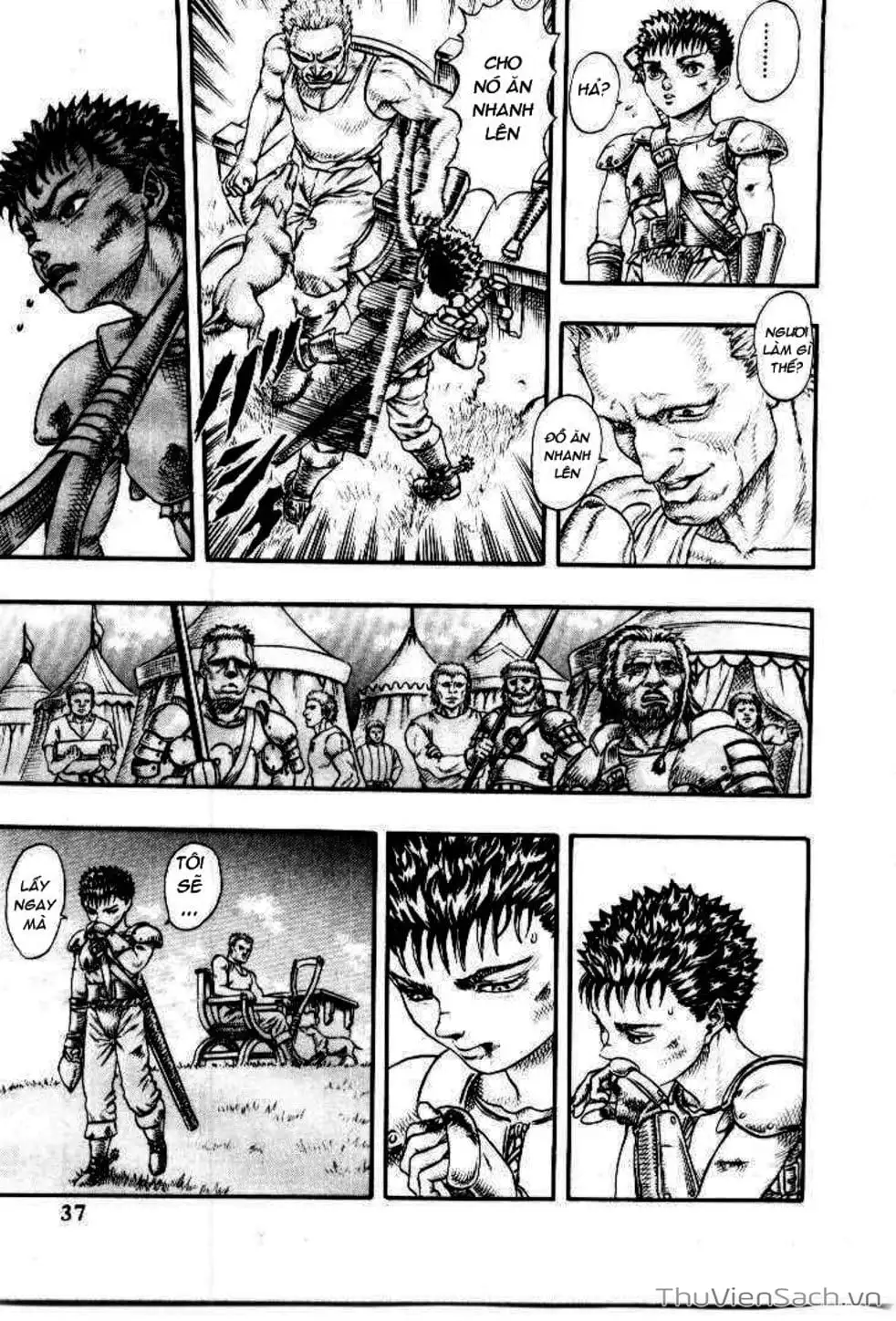 Truyện Tranh Kiếm Sĩ Đen - Berserk trang 9