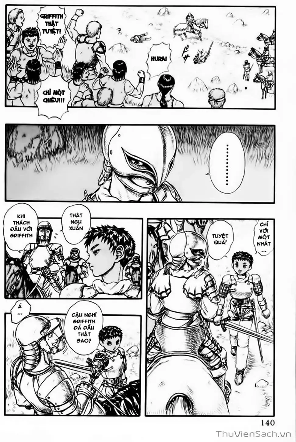 Truyện Tranh Kiếm Sĩ Đen - Berserk trang 9