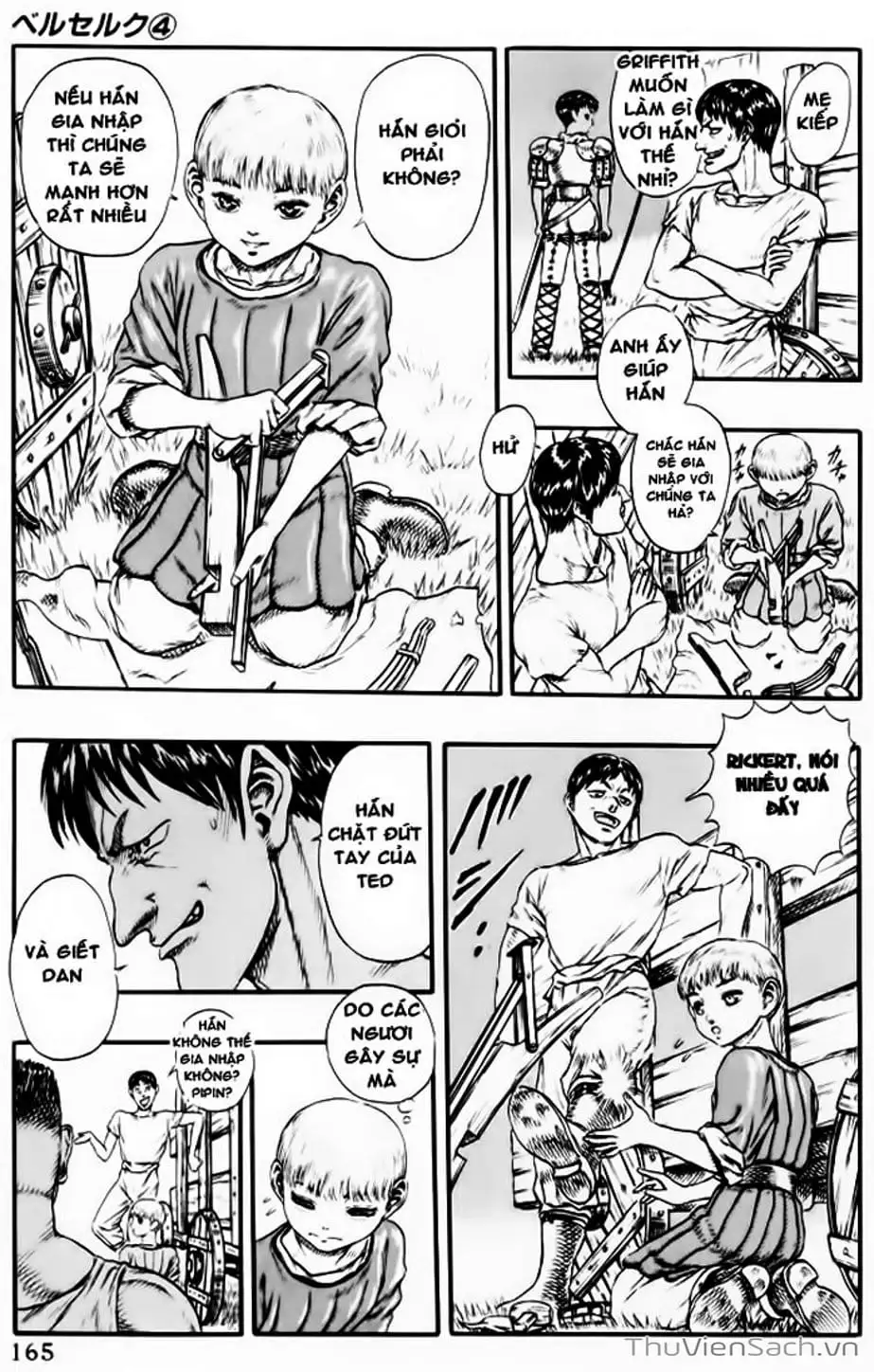 Truyện Tranh Kiếm Sĩ Đen - Berserk trang 9