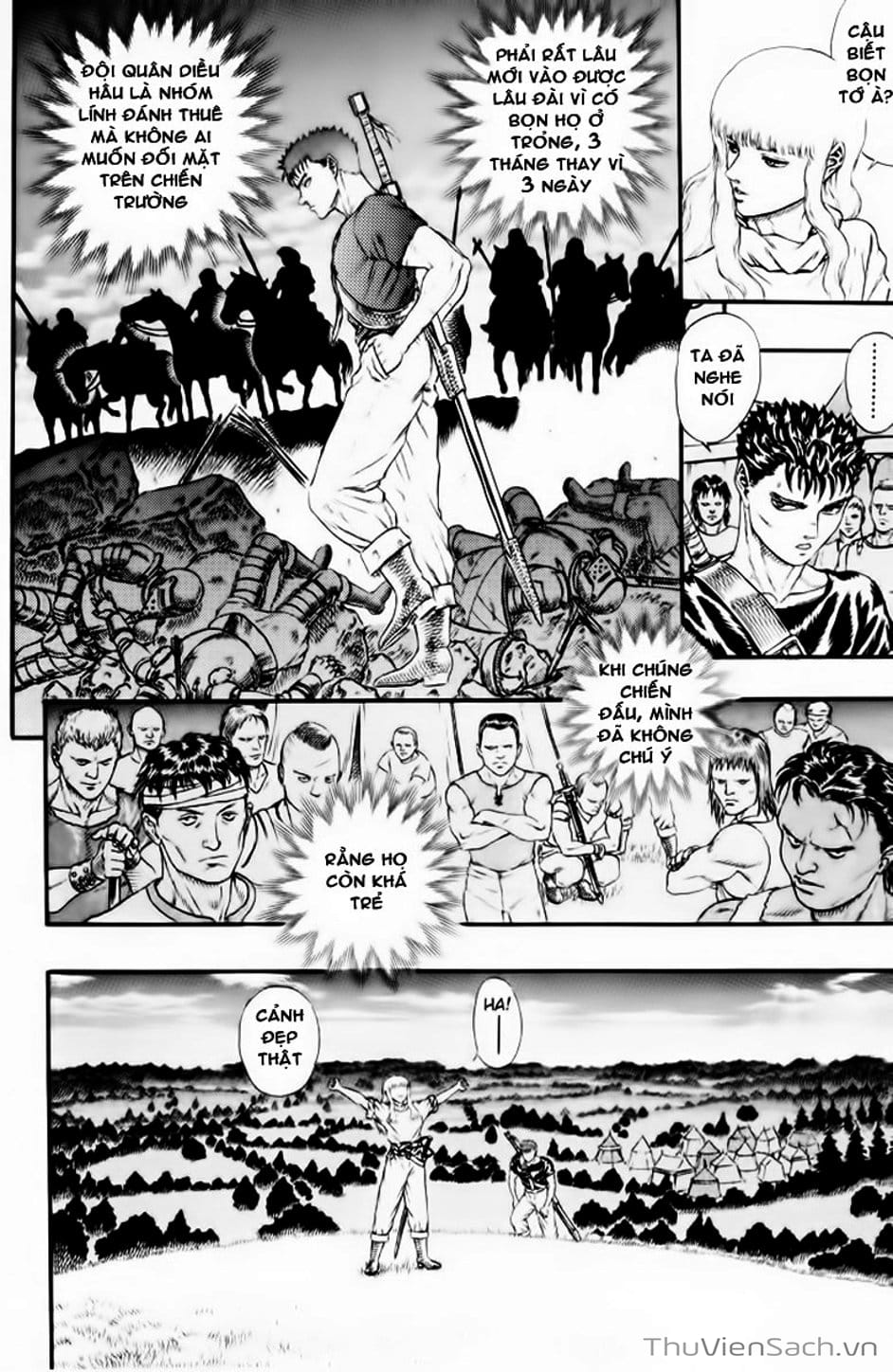 Truyện Tranh Kiếm Sĩ Đen - Berserk trang 9