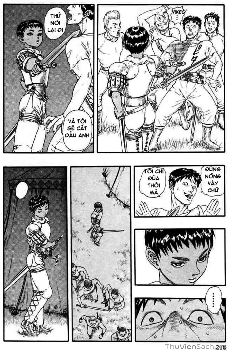 Truyện Tranh Kiếm Sĩ Đen - Berserk trang 9