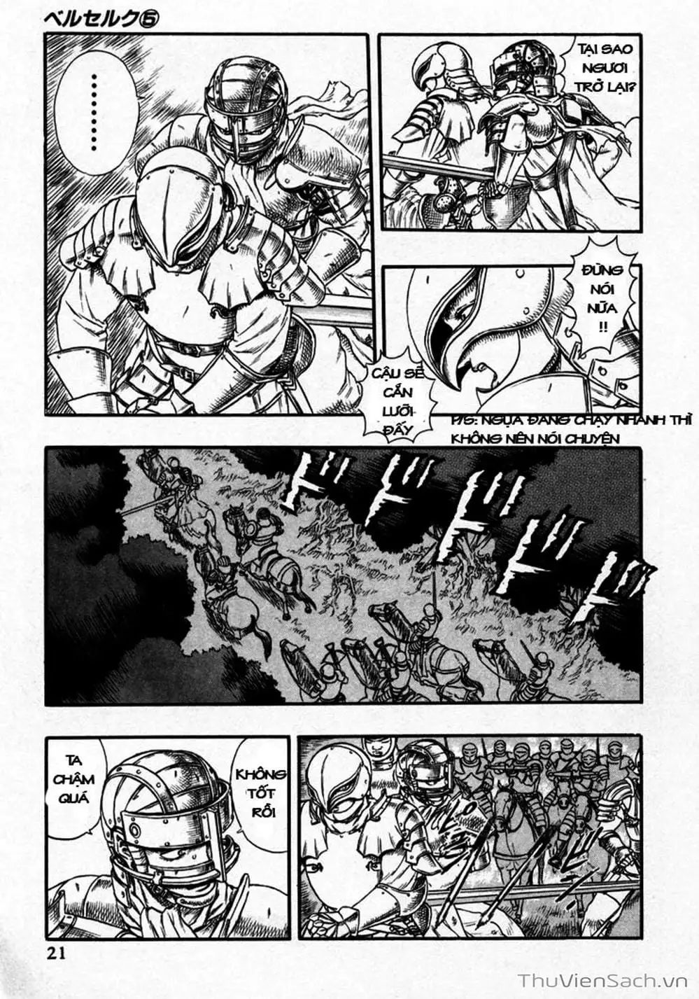 Truyện Tranh Kiếm Sĩ Đen - Berserk trang 9