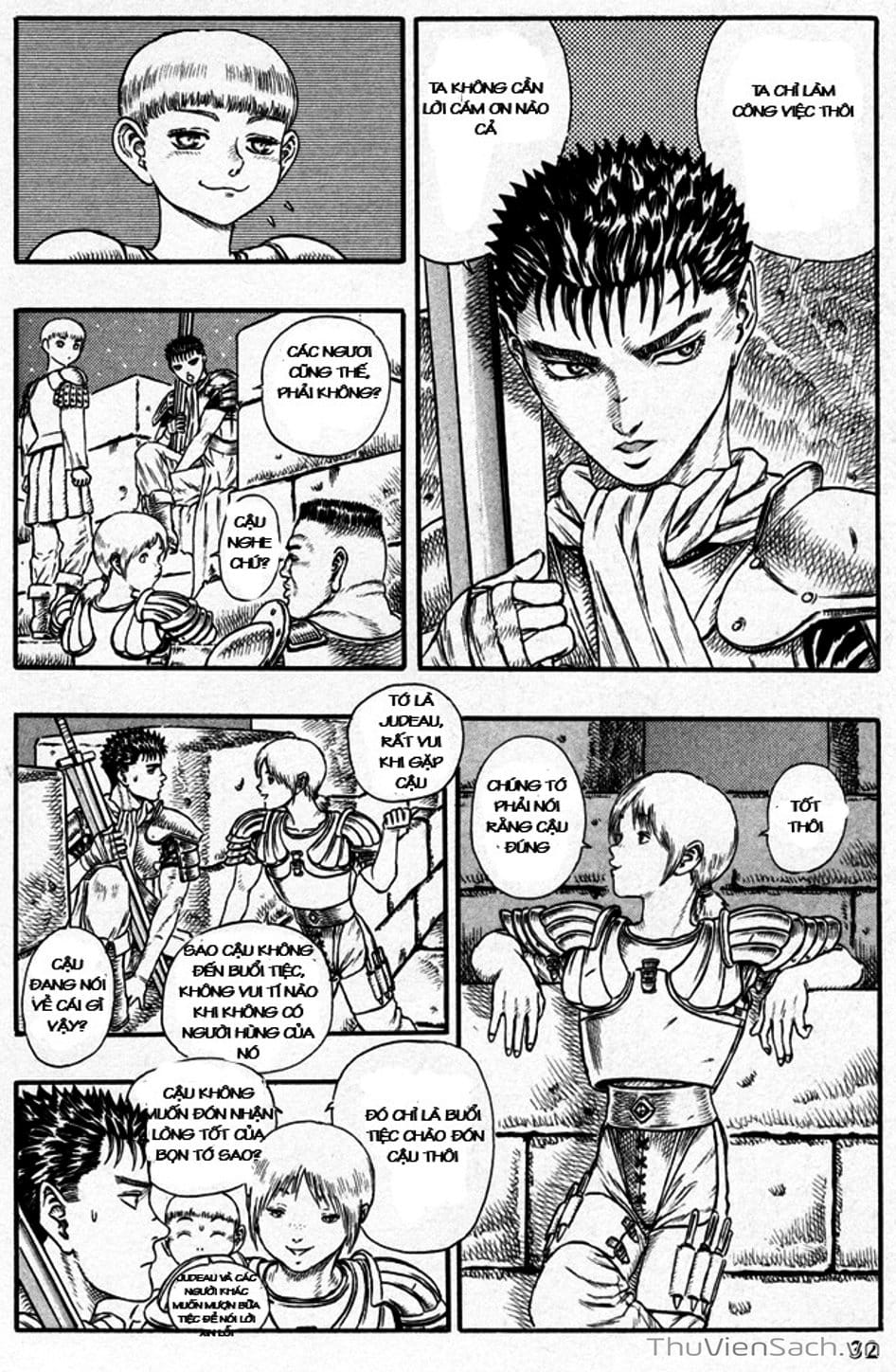 Truyện Tranh Kiếm Sĩ Đen - Berserk trang 9