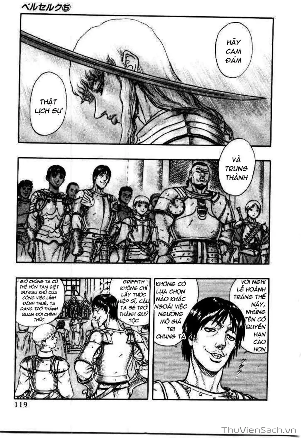 Truyện Tranh Kiếm Sĩ Đen - Berserk trang 9