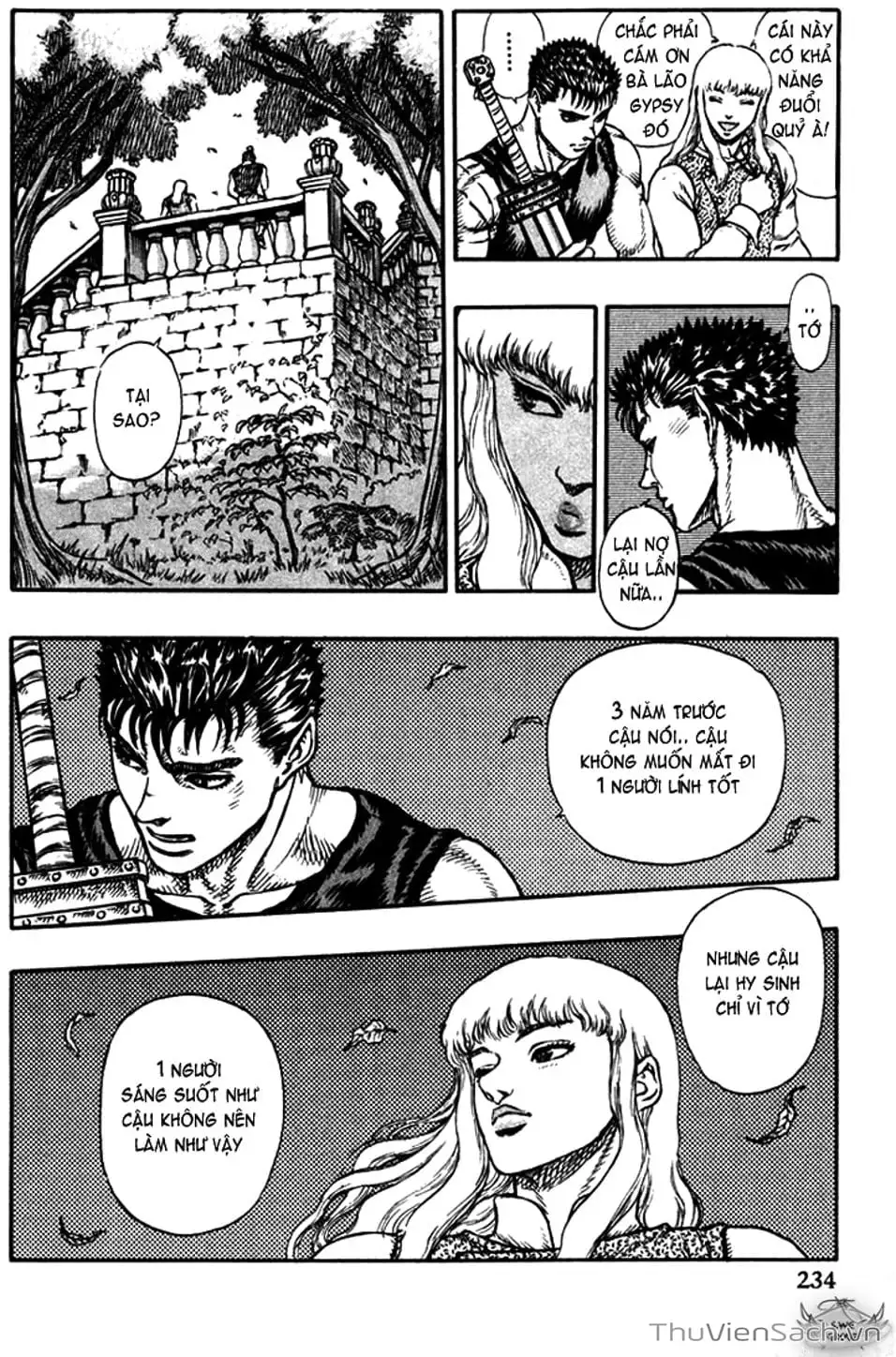 Truyện Tranh Kiếm Sĩ Đen - Berserk trang 9