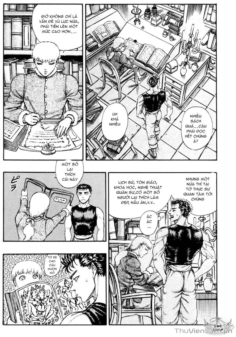 Truyện Tranh Kiếm Sĩ Đen - Berserk trang 9