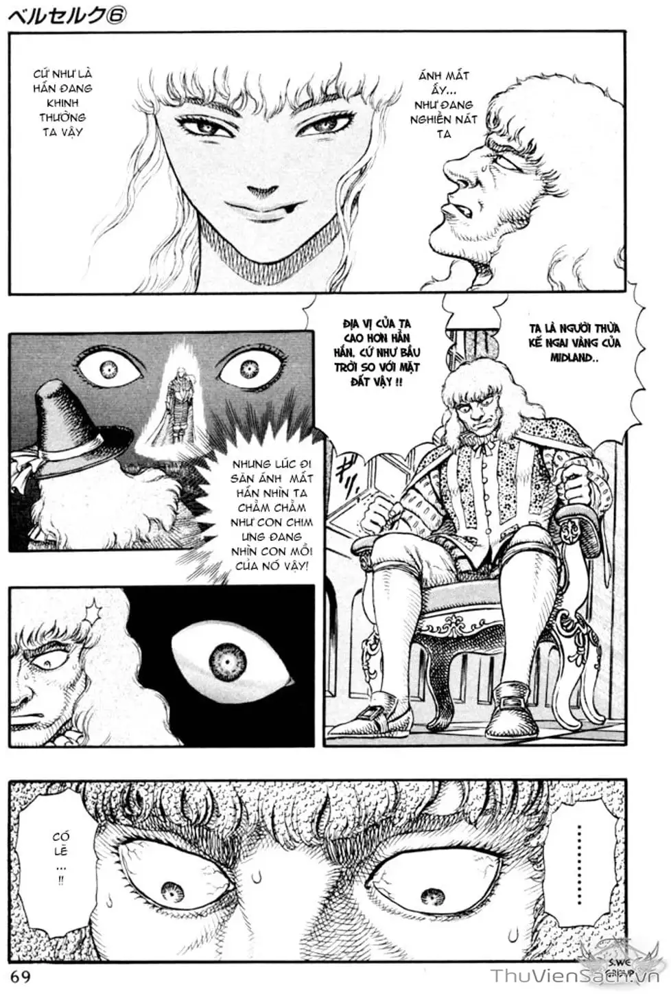 Truyện Tranh Kiếm Sĩ Đen - Berserk trang 9